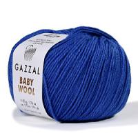 GAZZAL BABY WOOL 830; Состав: 40% Шерсть мериноса, 20% Кашемир ПА, 40% Акрил; 50 г/175 м
