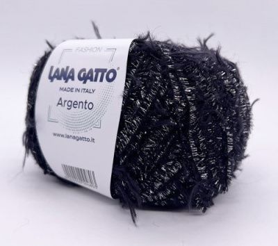 Пряжа Lana Gatto Argento (30283); Состав: 55% Супер кид мохер, 34% Полиамид, 6% Полиэстер, 5% Шерсть / 50 гр. - 115 м.